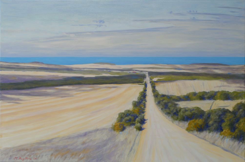 Road 61x91cm $3000